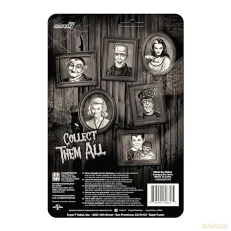 Munsters: Reaction Figures Wave 3 - Hot Rod Herman (Grayscale)