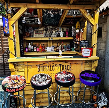 Queen: Classic Crest Bar Stool
