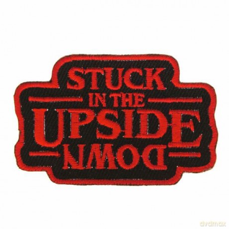 Stranger Things: (Upside Down) Embroidery (Iron On) Sticker