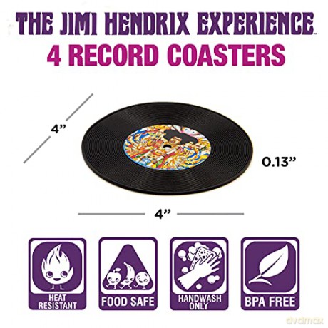 Jimi Hendrix: Record Coasters