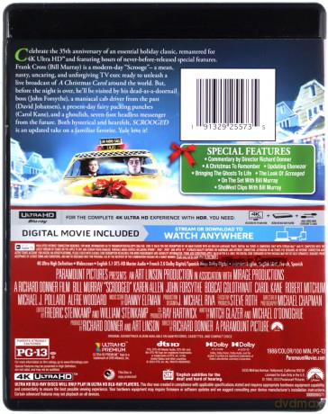Scrooged (Wigilijny show) [Blu-Ray 4K]