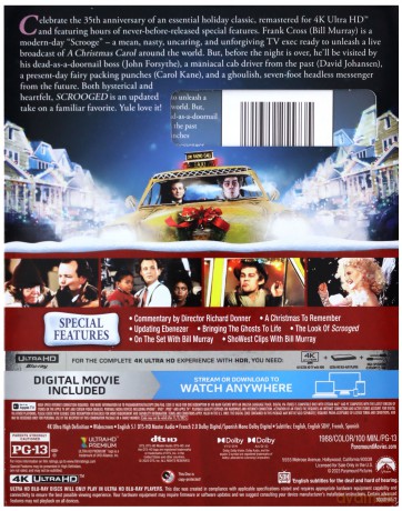 Scrooged (Wigilijny show) [Blu-Ray 4K]