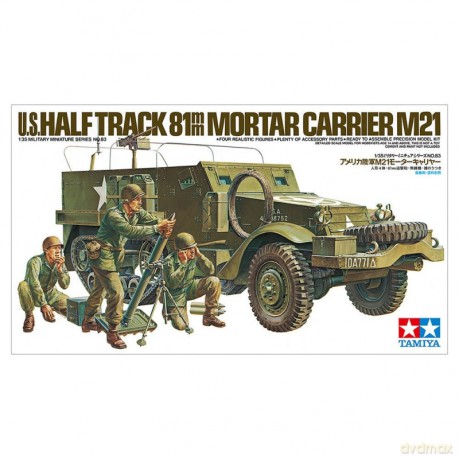 Model plastikowy U.S. M21 Mortar Carrier 1/35