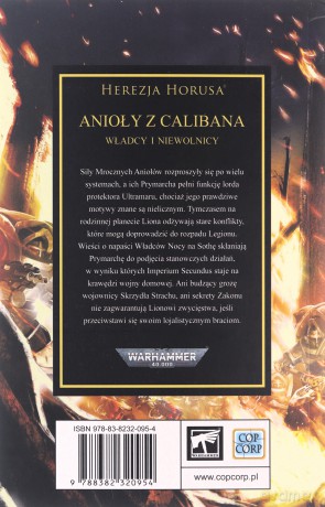 Anioły z Calibana. Herezja Horusa (Tom 38) - Gav Thorpe [KSIĄŻKA]