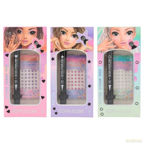 Flamaster do tatuażu Top Model 3 wzory BEAUTY&ME 12745A