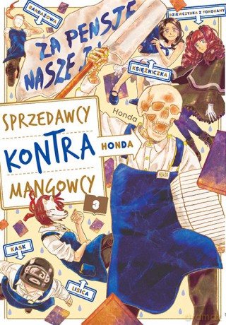 Honda. Sprzedawcy kontra mangowcy (Tom 3) - Honda [KOMIKS]