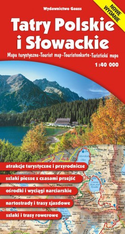 Mapa "Tatry Polskie i Słowackie" [KSIĄŻKA]