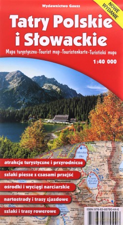 Mapa "Tatry Polskie i Słowackie" [KSIĄŻKA]