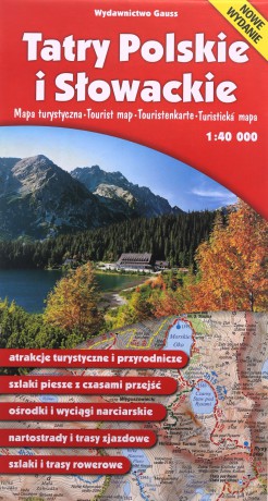 Mapa "Tatry Polskie i Słowackie" [KSIĄŻKA]