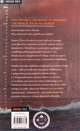 Metacentrum. Wspomnienia kapitana żeglugi wielkiej - Cezary Konieczny [KSIĄŻKA]