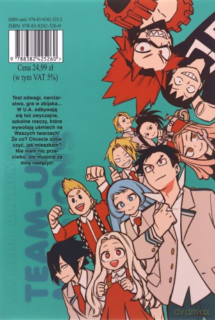 My Hero Academia - Team Up Mission (Tom 4) - Yoko Akiyama, Kohei Horikoshi [KOMIKS]
