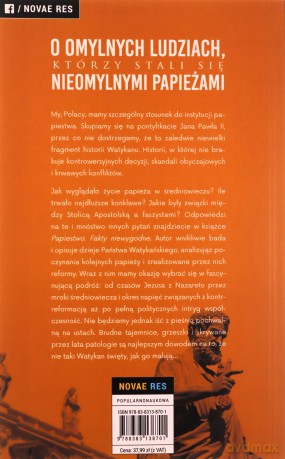 Papiestwo. Fakty niewygodne - Adam Skwierczyński [KSIĄŻKA]
