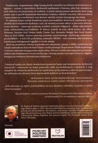 Psychodeliki a duchowość. Sakralne zastosowanie LSD, psylocybiny i MDMA w transformacji człowieka - Thomas B. Roberts [KSIĄŻKA]