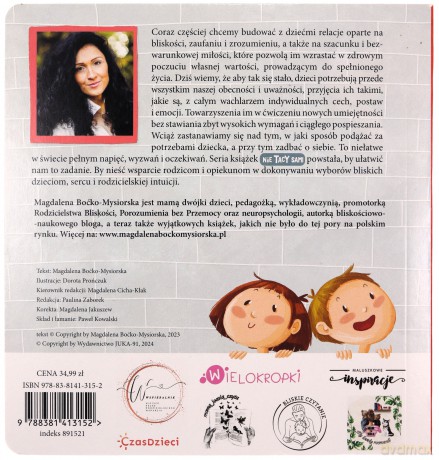 Tosia i Julek idą spać. (Nie) Tacy sami - Magdalena Boćko-Mysiorska [KSIĄŻKA]
