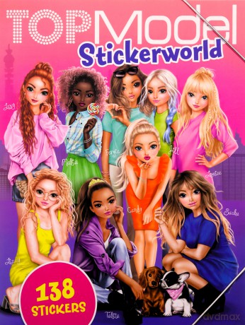 Zestaw z naklejkami Top Model 12702A