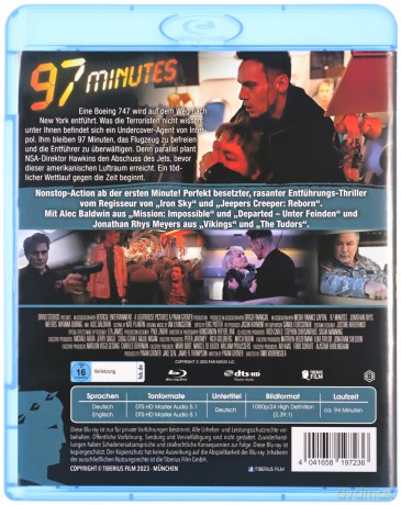 97 Minutes (97 minut do śmierci) [Blu-Ray]