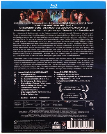 Dune / Children of Dune (Diuna / Dzieci Diuny) [3xBlu-Ray]