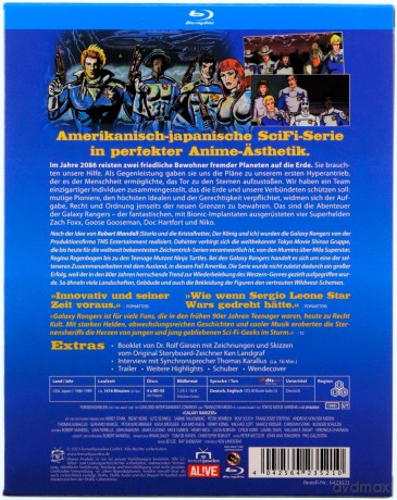 The Adventures of the Galaxy Rangers [4xBlu-Ray]