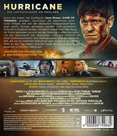 Hurricane (303. Bitwa o Anglię) [Blu-Ray]