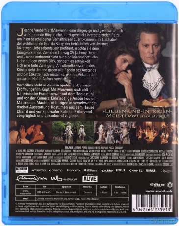 Jeanne du Barry (Kochanica króla Jeanne du Barry) [Blu-Ray]