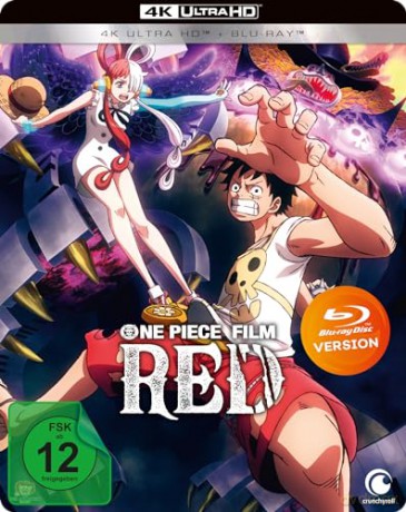 One Piece Film Red (steelbook) [Blu-Ray 4K]+[Blu-Ray]
