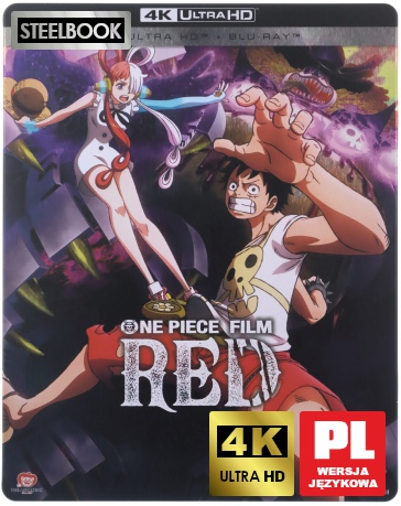 One Piece Film Red (steelbook) [Blu-Ray 4K]+[Blu-Ray]