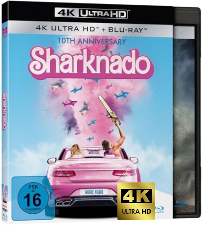 Sharknado - More Sharks more Nado (Rekinado) [Blu-Ray 4K]+[Blu-Ray]