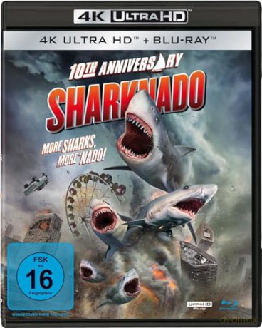 Sharknado - More Sharks more Nado (Rekinado) [Blu-Ray 4K]+[Blu-Ray]