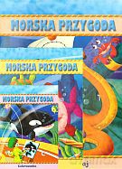 Morska przygoda. Zestaw zadań do kolorowania z kredkami [KSIĄŻKA]