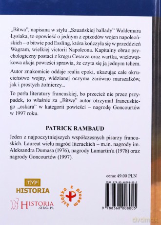 Bitwa - Patric Rambaud [KSIĄŻKA]