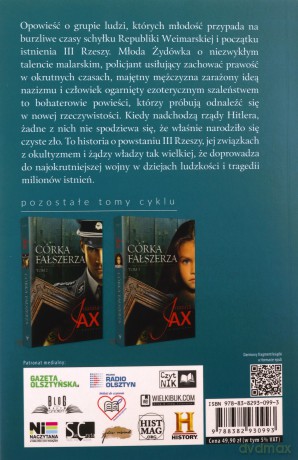 Córka fałszerza (Tom 1) - Joanna Jax [KSIĄŻKA]