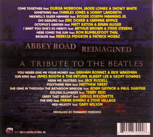 Abbey Road Reimagined - A Tribute To The Beatles [CD]