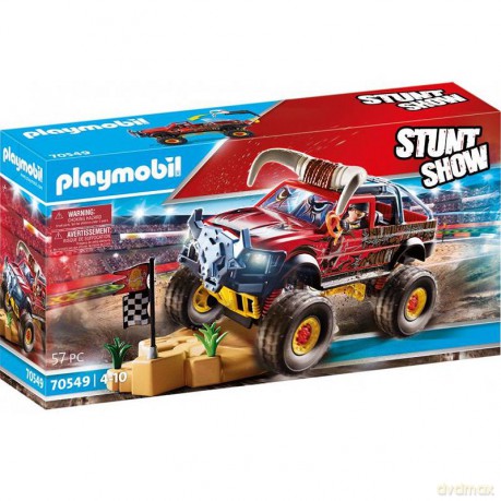 Playmobil Pokaz kaskaderski - Monster Truck Rogacz 70549 [KLOCKI]