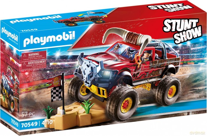 Playmobil Pokaz kaskaderski - Monster Truck Rogacz 70549 [KLOCKI]