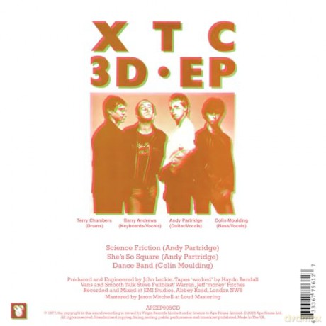 Xtc: 3D EP [CD]