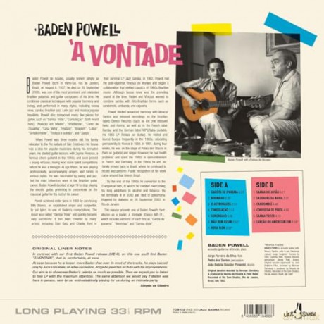 Baden Powell: A Vontade (Limited) [Winyl]