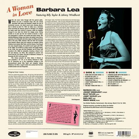 Barbara Lea: A Woman In Love (+6 Bonus Tracks) (Limited) [Winyl]