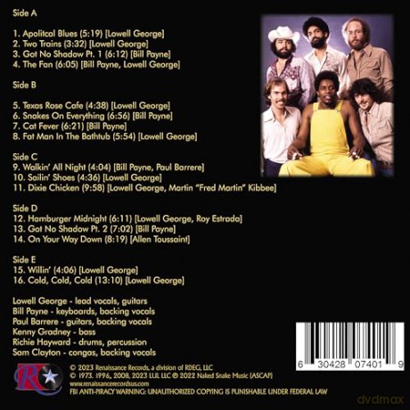 Little Feat: Alive In America (Red Marble) [3xWinyl]