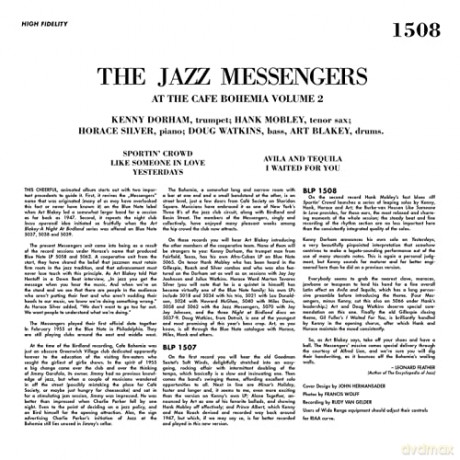 Jazz Messengers: At The Cafe Bohemia Volume 2 [Winyl]