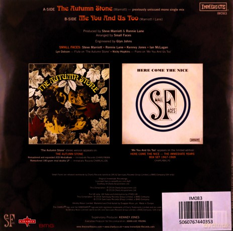 Small Faces: Autumn Stone (Autumn Gold) [Winyl]