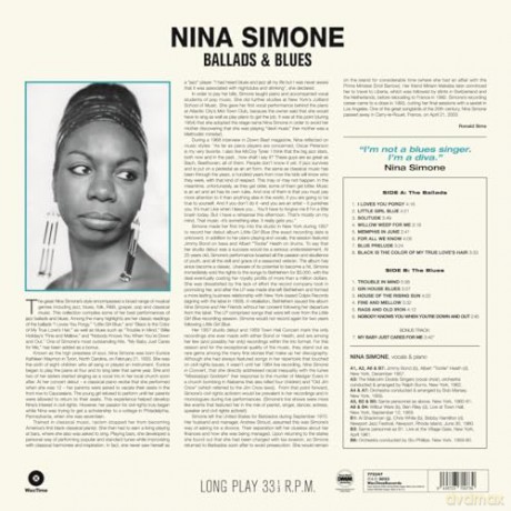 Nina Simone: Ballads And Blues (+1 Bonus Track) (Limited) [Winyl]