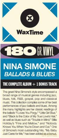 Nina Simone: Ballads And Blues (+1 Bonus Track) (Limited) [Winyl]
