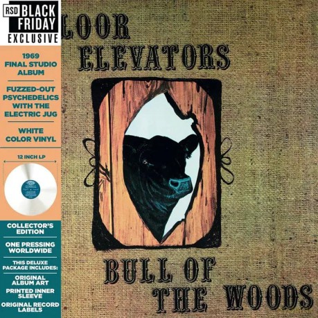 13th Floor Elevators: Bull Of The Woods (Black/White) (Black Friday) [2xWinyl]