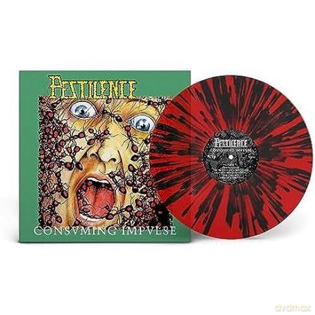 Pestilence: Consuming Impulse (Transparent Red/Black Splatter) [Winyl]
