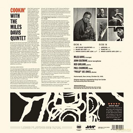 Miles Davis: Cookin (Limited) (+1 Bonus Track) [Winyl]