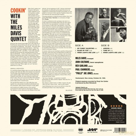Miles Davis: Cookin (Limited) (+1 Bonus Track) [Winyl]