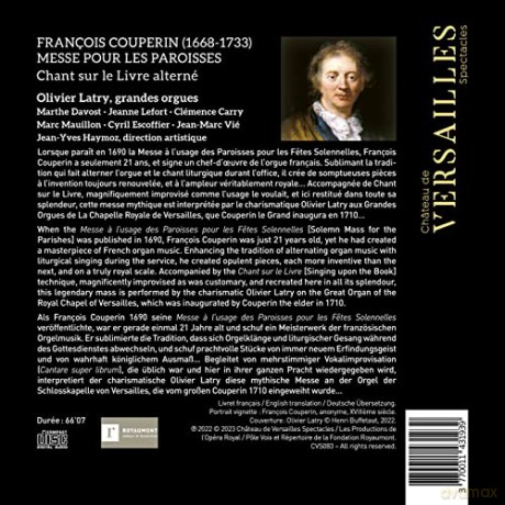 Olivier Latry: Couperin: Messe Pour Les Paroisses [CD]