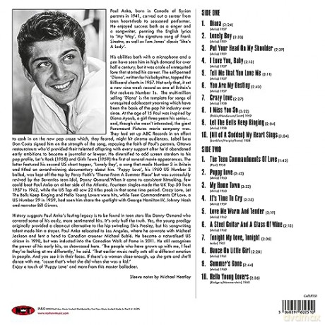 Paul Anka: Diana - The Very Best Of Paul Anka [Winyl]
