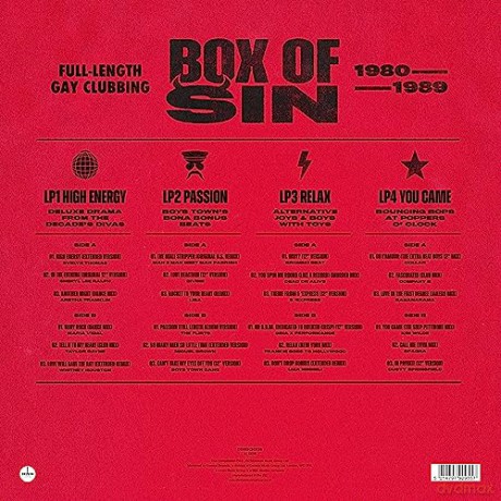 Disco Discharge Presents Box Of Sin [4xWinyl]