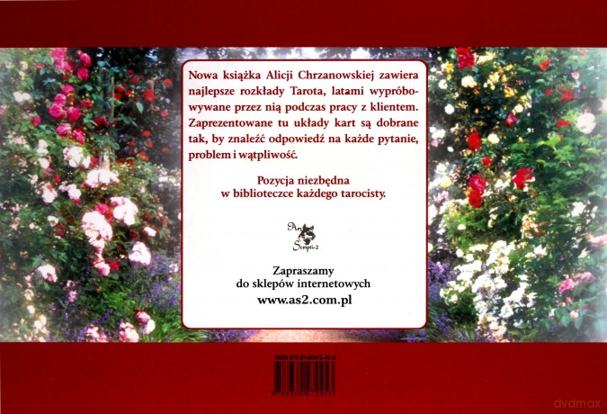 Najlepsze rozkłady Tarota - Alla Alicja Chrzanowska [KSIĄŻKA]